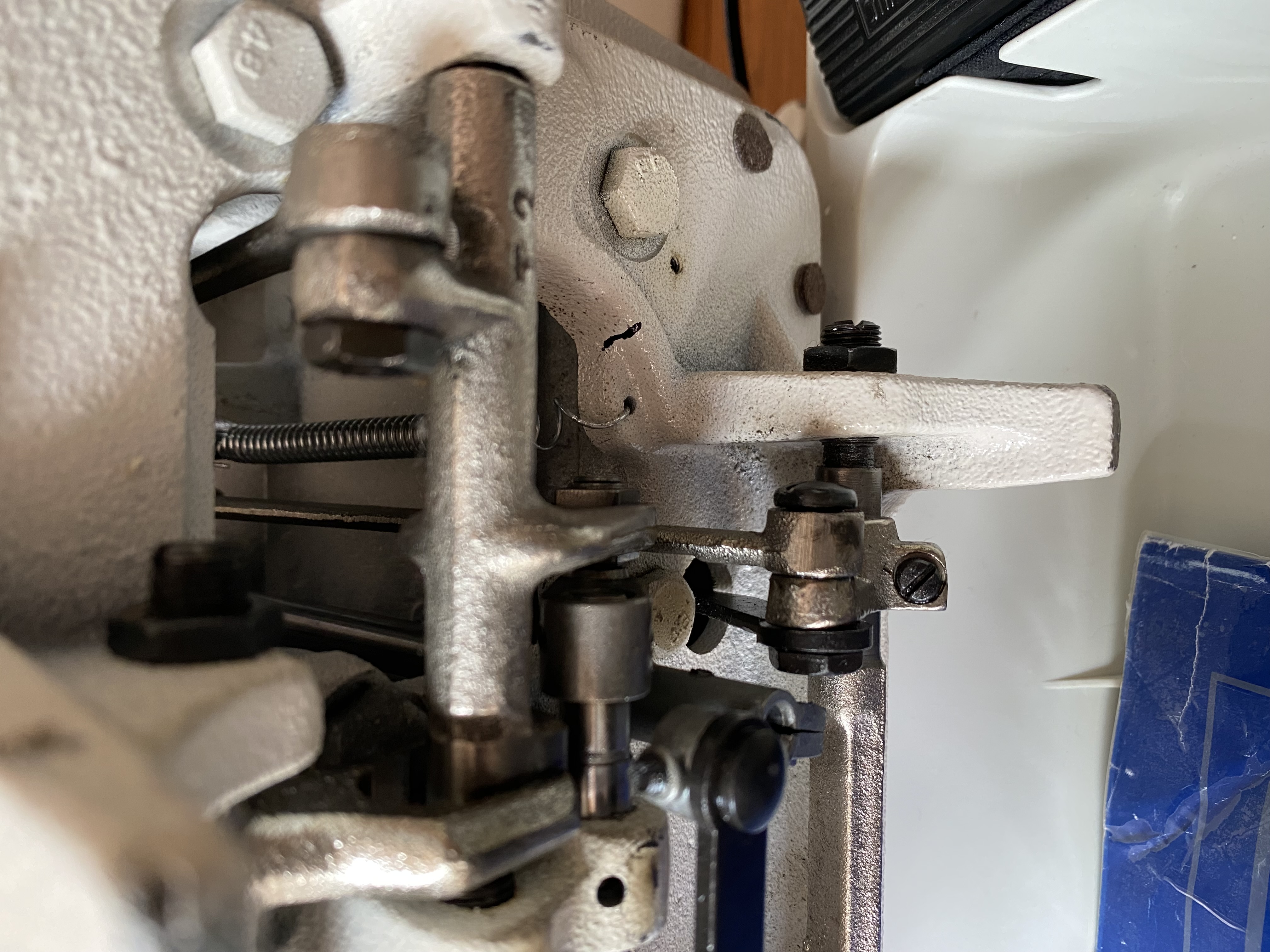 Install spring from bottom