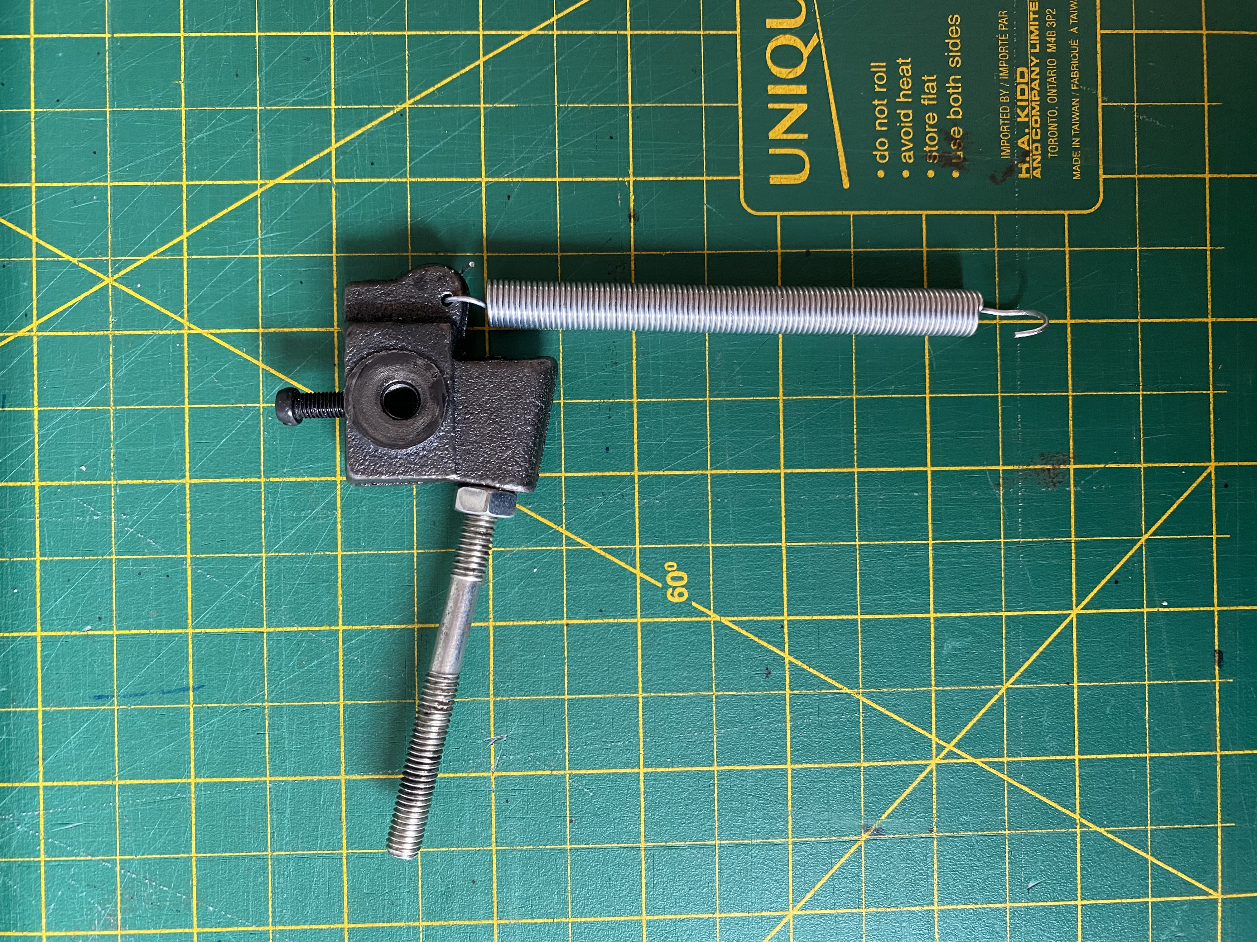 Assembled feed regulator